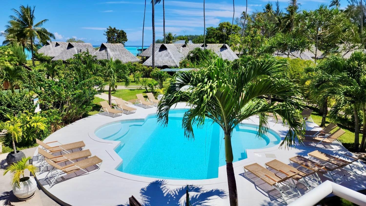Hotel Hibiscus Papetoai Bagian luar foto