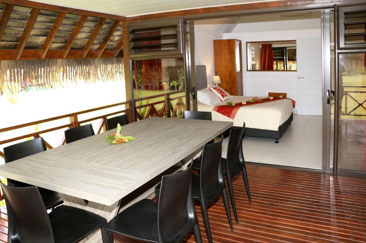 Hotel Hibiscus Papetoai Bagian luar foto